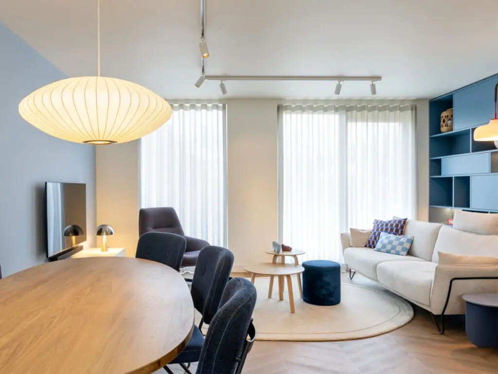 Kleurvol modern interieur